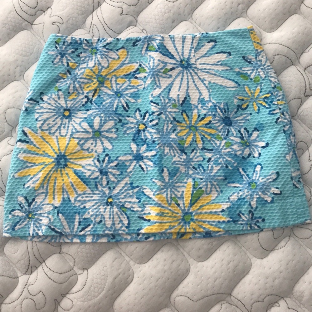 Lilly Pulitzer floral print skirt